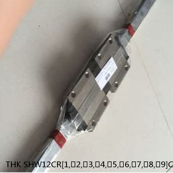 SHW12CR[1,​2,​3,​4,​5,​6,​7,​8,​9]C1M+[38-1000/1]L[H,​P,​SP,​UP]M THK Linear Guide Caged Ball Wide Rail SHW Accuracy and Preload Selectable