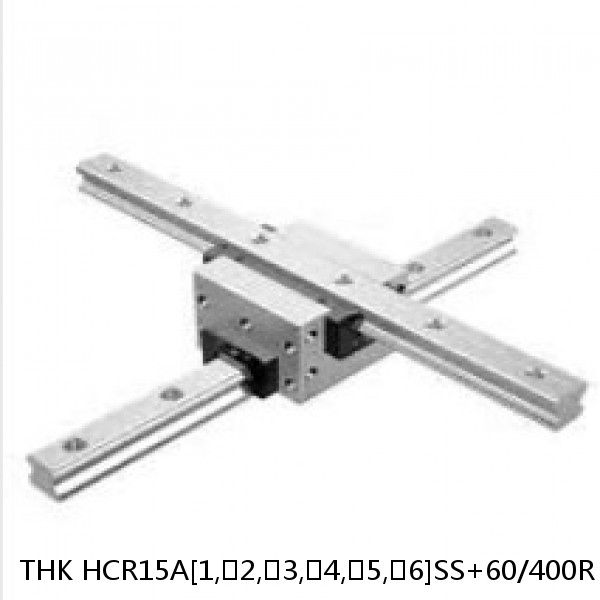 HCR15A[1,​2,​3,​4,​5,​6]SS+60/400R THK Curved Linear Guide Shaft Set Model HCR