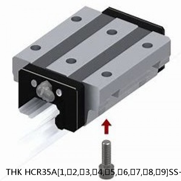 HCR35A[1,​2,​3,​4,​5,​6,​7,​8,​9]SS+[8-59/1]/1300R THK Curved Linear Guide Shaft Set Model HCR