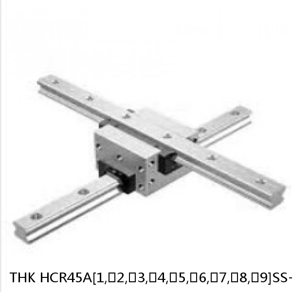 HCR45A[1,​2,​3,​4,​5,​6,​7,​8,​9]SS+[18-59/1]/1000R THK Curved Linear Guide Shaft Set Model HCR