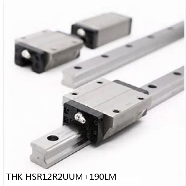 HSR12R2UUM+190LM THK Miniature Linear Guide Stocked Sizes HSR8 HSR10 HSR12 Series