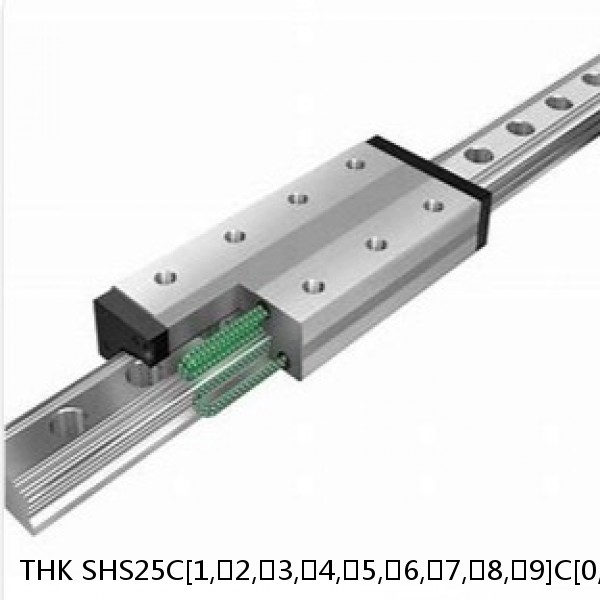 SHS25C[1,​2,​3,​4,​5,​6,​7,​8,​9]C[0,​1]+[105-3000/1]L[H,​P,​SP,​UP] THK Linear Guide Standard Accuracy and Preload Selectable SHS Series