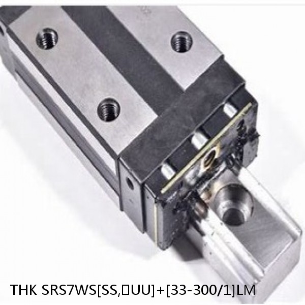 SRS7WS[SS,​UU]+[33-300/1]LM THK Miniature Linear Guide Caged Ball SRS Series