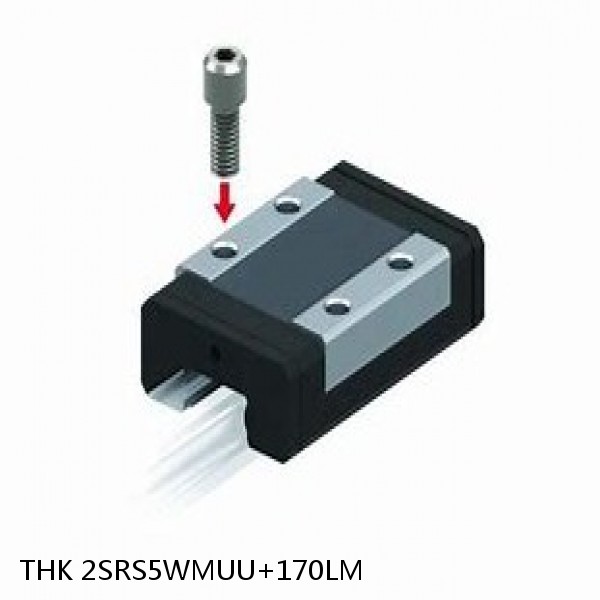 2SRS5WMUU+170LM THK Miniature Linear Guide Stocked Sizes Standard and Wide Standard Grade SRS Series