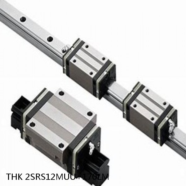 2SRS12MUU+170LM THK Miniature Linear Guide Stocked Sizes Standard and Wide Standard Grade SRS Series