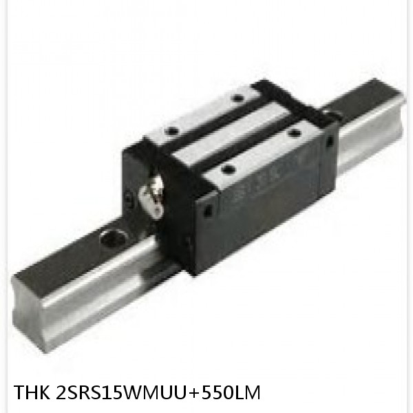 2SRS15WMUU+550LM THK Miniature Linear Guide Stocked Sizes Standard and Wide Standard Grade SRS Series
