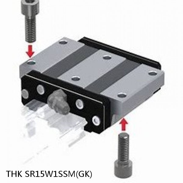 SR15W1SSM(GK) THK Radial Linear Guide (Block Only) Interchangeable SR Series