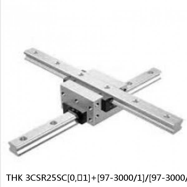 3CSR25SC[0,​1]+[97-3000/1]/[97-3000/1]L[P,​SP,​UP] THK Cross-Rail Guide Block Set