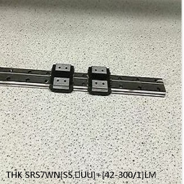 SRS7WN[SS,​UU]+[42-300/1]LM THK Miniature Linear Guide Caged Ball SRS Series
