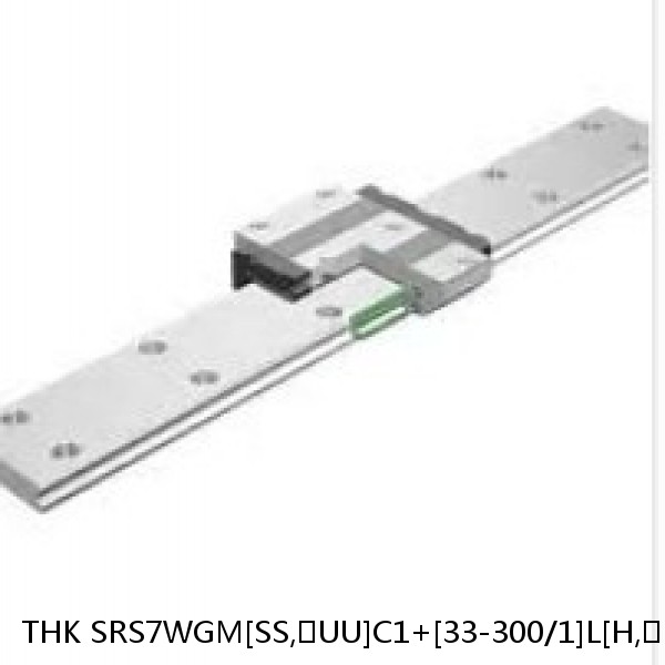 SRS7WGM[SS,​UU]C1+[33-300/1]L[H,​P]M THK Miniature Linear Guide Full Ball SRS-G Accuracy and Preload Selectable