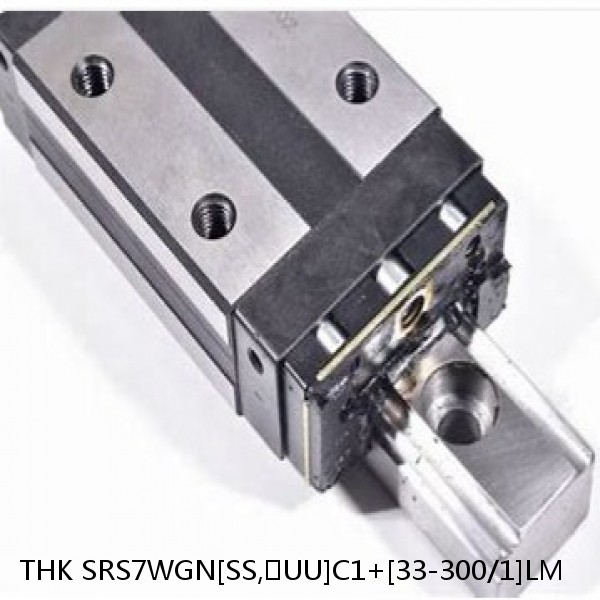 SRS7WGN[SS,​UU]C1+[33-300/1]LM THK Miniature Linear Guide Full Ball SRS-G Accuracy and Preload Selectable