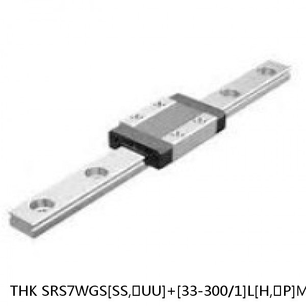 SRS7WGS[SS,​UU]+[33-300/1]L[H,​P]M THK Miniature Linear Guide Full Ball SRS-G Accuracy and Preload Selectable